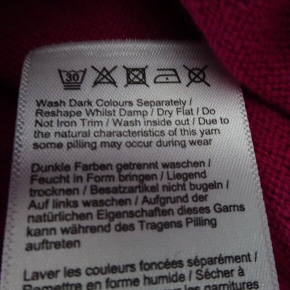 Joules Knitwear Miranda Sweater Pullover Pink with Dachshund Women's Size 6 - Picture 11 of 12